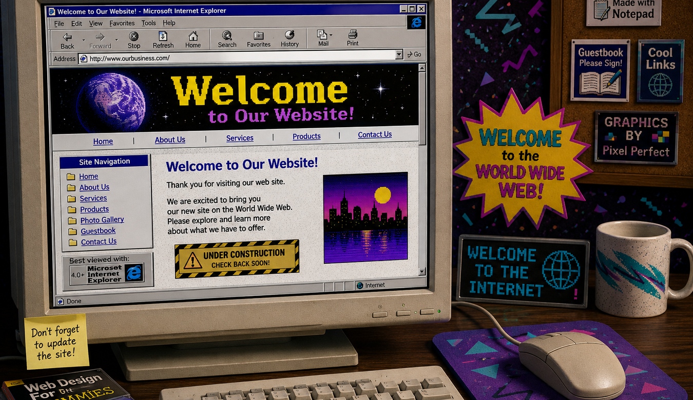 Blog When Redesign Retro 90S